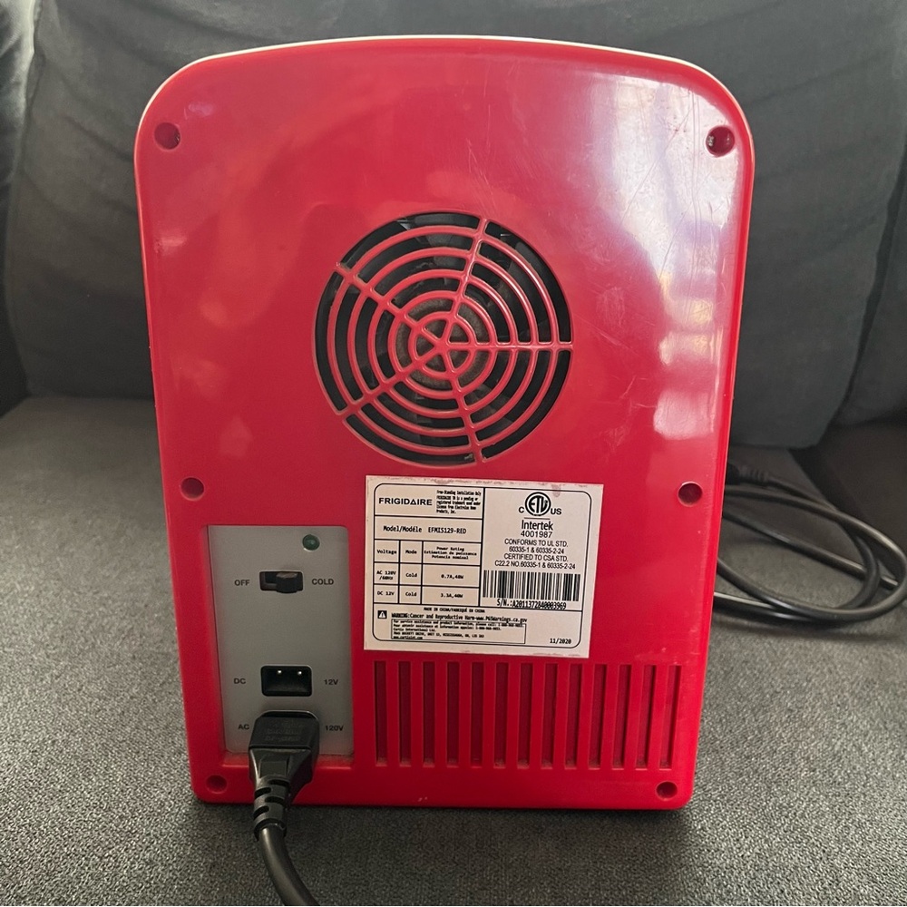 Frigidaire Red Mini Fridge - Picture 3 of 7